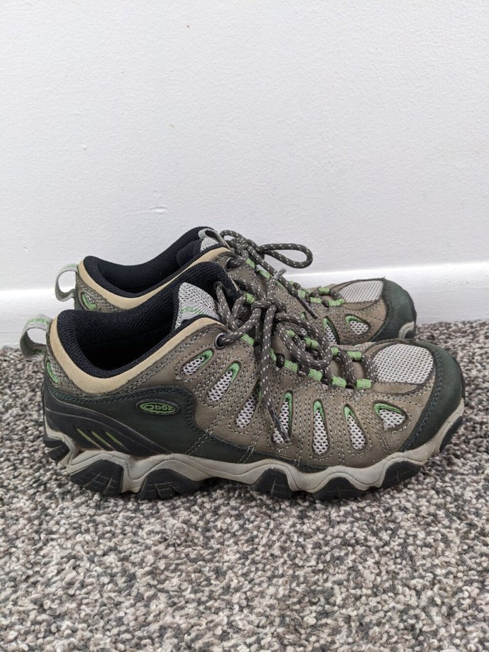 Oboz Sawtooth II Low BDry Waterproof Hiking Shoes Women's Size 8.5 US